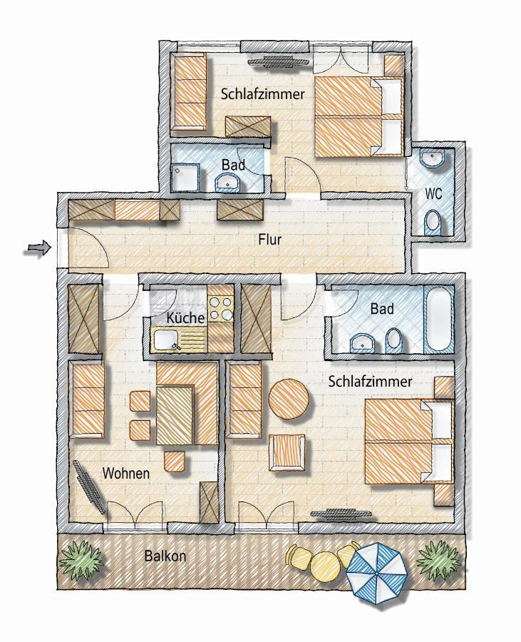 Haus Bartlmae Apartment Lofer Luaran gambar